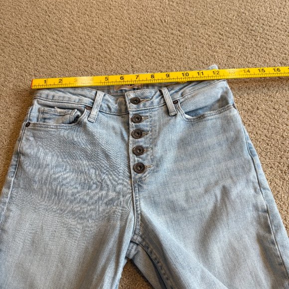 Paige Jeans Hoxton Ankle Peg Skinny High Waist Ankle Yosemite Button Fly Size 26 - Picture 8 of 14
